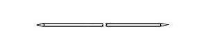 MicroAire Smooth Double Trocar K-Wires w/Wire Guide - Smooth Double Trocar K-Wire, 0.028" x 4" - 1600-428