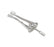 Miltex ALM Retractors - Alm Retractor, Blunt Prongs, Self Retaining, 2.75" - 42686