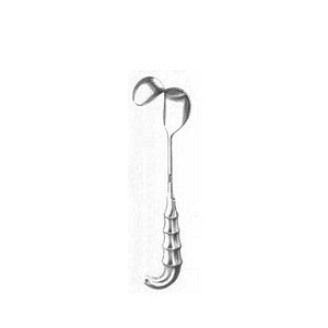 Miltex HARRINGTON Retractors - Fritsch Abdominal Retractor, Hollow Grip Handle, 3" Blade - 11-342