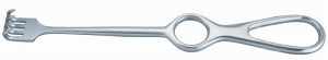 Miltex VOLKMAN Finger Retractors - Volkman Finger Retractor, Ring Handle, 4 Sharp Prongs - 11-534