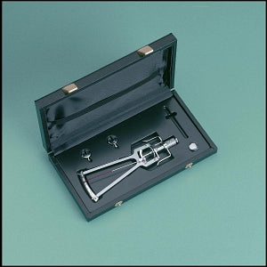 Miltex SCHIOTZ Tonometer - Schiotz Tonometer with Allen Plunger Retractor, Includes 3 Weights - 18-132A