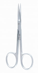 Miltex Ophthalmic Iris Scissors - Ophthalmic Iris Scissors, Straight, Heavy Patterned, 4" - 18-1404