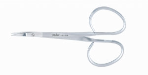 Miltex Ophthalmic Iris Scissors - Ophthalmic Iris Scissors, Curved, Ribbon Type, 3.75" - 18-1418