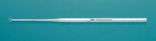 Integra Buck Ear Curettes - Buck Ear Curette, 6.5", Sharp, Straight, Size 3 - 19-268