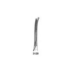 Miltex SILVER Osteotome - Silver Osteotome, Single Guard, Right - 21-228