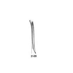 Miltex SILVER Osteotome - Silver Osteotome, Single Guard, Left - 21-229