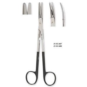 Miltex Instrument Co GORNEY Rhytidectomy Scissors - Gorney Rhytidectomy Supercut Scissors, Straight, 7-1/2" - 21-SC-607