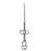 Miltex Eve Tonsil Snare - Eve Tonsil Snare, Plain without Ratchet, 11.25" - 22-1000