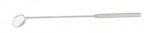 Miltex JACKSON Trachea Tube - Jackson Trach Tube, Laryngeal Mirror, with Handle, Size 4 - 23-12-4