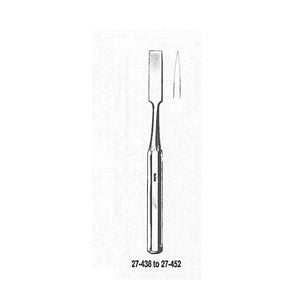 Miltex HIBBS Osteotome - Hibbs Osteotome, 9", Straight, 1/4" - 27-438