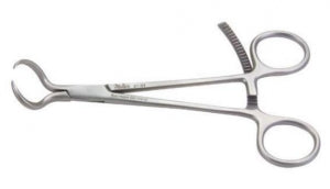 Miltex Instrum Bone Reduction Forceps - Bone Reduction Forceps, Curved, Ratchet, 6" - 27-93