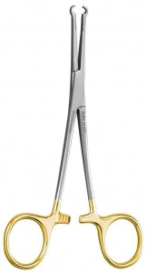 Miltex No Scalpel Vasc Hemostat - Vasectomy Hemostat Clamp, No Scalpel, Gold - 29-805