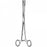 Miltex MAIER Uterine Dressing Forceps - MAIER FCPS CVD W/RATCHET - 30-855