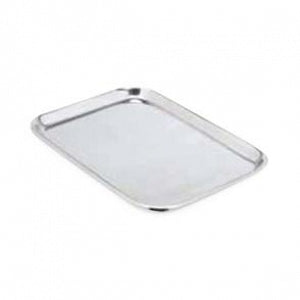 Integra LifeSciences Nonperforated Mayo Trays - Mayo Instrument Tray, Nonperforated, Stainless Steel - 3-927