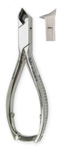 Integra Lifesciences Nail Nippers - Angled Stainless Steel Nail Nippers, 5.5" - 40-215-SS