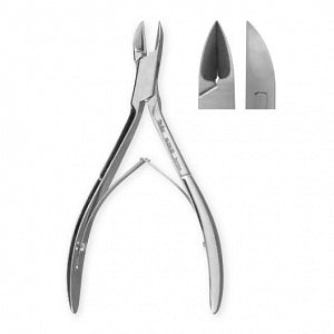 Integra Lifesciences Nail Nippers - Straight Stainless Steel Nail Nippers, 4.5" - 40-225-SS