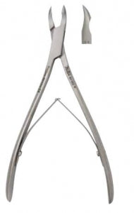 Integra Tissue and Cuticle Nippers - 5" Convex 8 mm Tissue Nippers - 40-252