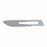 Integra LifeSciences Stainless Steel Surgical Blades - Stainless Steel Surgical Blade, 12B - 4-312B