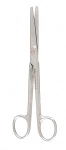 Miltex FINOCHIETTO Rib Spreader - Serratex-Mayo Dissecting Scissors, 6.75", Straight, One Fine Serrated Blade - 5-132