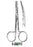 Integra Lifesciences Corp KAYE Dissecting Scissors - Kaye Dissecting Scissor, Tungsten Carbide Fine Curved Blade, 1 Serrated, 4-1/2" - 5-269TC