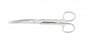 Miltex OR Std Pattn Op Scissors - OR Scissors, Curved, Sharp / Sharp, 6.5" - 14001