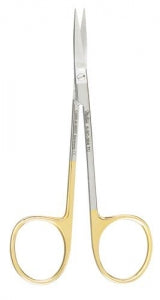 Miltex Instruments Co. SuperCut / Carb-N Sert Iris Scissors - Iris Tungsten Carbide Scissors, 4.5", Straight - 5-SC-304TC