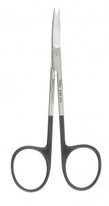 Miltex Instruments Co. SuperCut Iris Scissors - SuperCut Iris Scissors, Curved, 4-1/2" - 5-SC-306