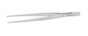 Miltex Tissue Forceps - Tissue Forceps, Nonsterile, 1 x 2 Teeth, 5.5" - 16224