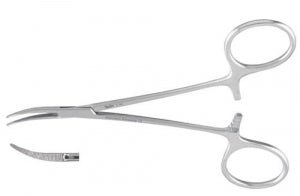 Miltex MOSQUITO Hemostatic Forceps - HALSTED MOSQUITO 5 CVD DE - 42561