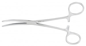 Miltex ROCHESTER-PEAN Forceps - Rochester-Pean Forceps, 6-1/4", Curved - 7-138