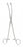 Miltex ROCHESTER-OCHSNER Forceps - Foerster Sponge Forceps, Curved, Serrated, 9-1/2" - 7-610