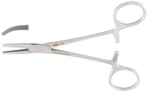 Integra Jones Forceps - Jones Forceps, Curved, 5" - 30864