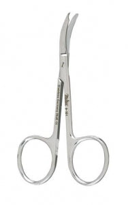 Miltex Stitch Scissors - Stitch Scissors, Short Bent, 3.5" - 9-101