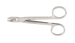 Miltex Instruments Co. Crown & Collar Scissors - Wire Cutter Scissors, Curved, 4.25" - 9D-135