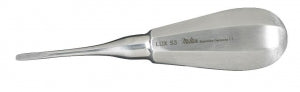 Miltex Instrument Luxating Elevators - Straight Tip Luxating Elevator, 3 mm - DELLUXS3