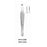 Miltex I Micro-Adson Dressing Forceps - Micro-Adson Forceps, 4-3/4", Serrated Tip - MH17-2510