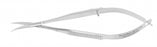 Miltex Instrument Co Corneal Scissors - Castroviejo Ophthalmology Corneal Scissors, Curved, Sharp Points, 3.75" - MH18-1576