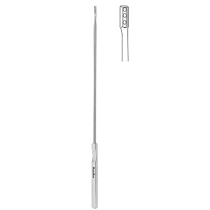 Miltex Instrument Kevorkian-Younge Biopsy Forceps - Kevorkian-Younge Biopsy Curette with Loop, 12", 3 mm x 12 mm - MH30-1382