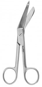 Integra Lister Bandage Scissors - Lister Bandage Scissor, Stainless Steel, 4-1/2" - MH5-512