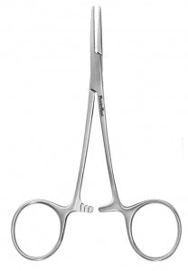 Miltex MOSQUITO Hemostatic Forceps - FORCEP, HALSTEAD, MOSQUITO, 5", CURVED - MH7-4