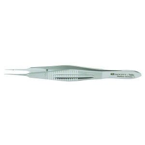 Integra Castroviejo Suturing Forceps - Castroviejo Suturing Forceps, 1 x 2 Teeth, 4-1/4" - PM-4908