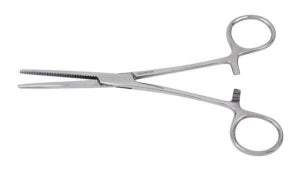 Miltex VANTAGE Hemostatic Forceps - Vantage Rochester-Pean Forceps, 6-1/4", Straight - V97-120