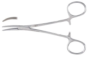 Miltex Instr Halsted Mosquito Forceps - Halsted Mosquito Forceps, Vantage, 5", Curved - V97-4