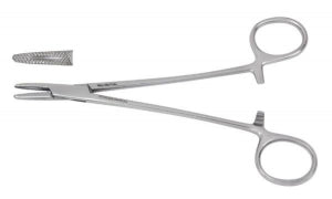 Miltex VANTAGE Needle Holders - Vantage Needle Holder, Mayo Hegar, 5" - V98-42