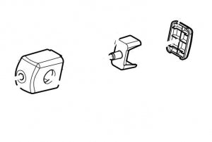 Midmark 204-604 Manual Exam Table / Accessories - Plunger Cap Actuator Kit - 002-1078-00