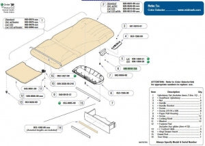 Midmark Ritter 222 Barrier-Free Power Exam Table & Accessories - Ritter 222 Power Exam Table Accessory, Philips Screw, 0.190" x 0.438" - 040-0010-154