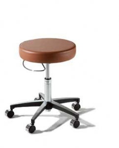 Midmark Corporation Midmark Ritter 270 Series Adjustable Stool & Parts - Ritter 270 Manually Adjustable Stool, UltraFree Upholstery, Canyon - 270-001-246