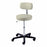 Midmark Ritter 273 Air Lift Stool with Backrest - Ritter Basic Stool with Back, Adjustable, Lunar Gray - 273-002-845