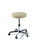 Midmark Ritter 274 Adjustable Physician Stools - Manually Adjustable Stool, Aluminum Base, Pebble Gray - 274-001-216