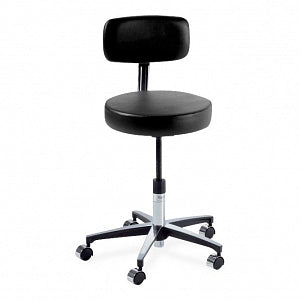 Midmark Ritter 275 Adjustable Physician Stools with Backrest - Ritter 275 Physician Stool with Back, Manually Adjustable, Sand Retreat - 275-001-850